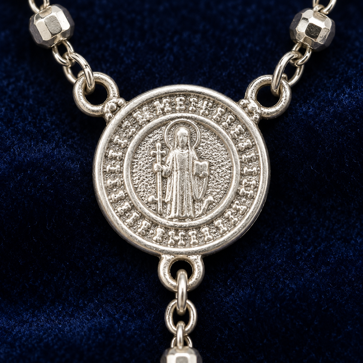 Rosario San Benito Plata 925